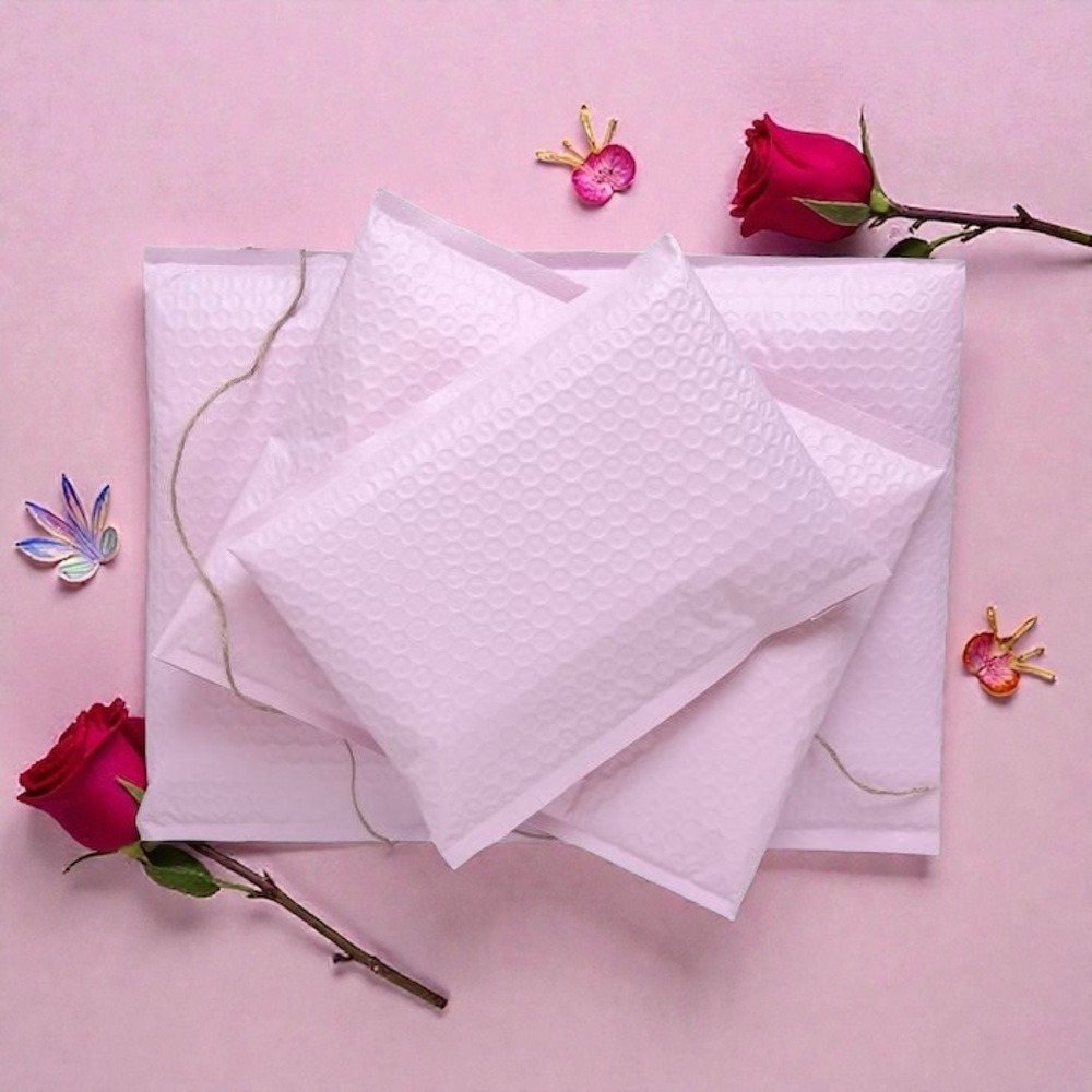 Pink 10.5”x16” Poly Bubble Mailer - Picture 5 of 6